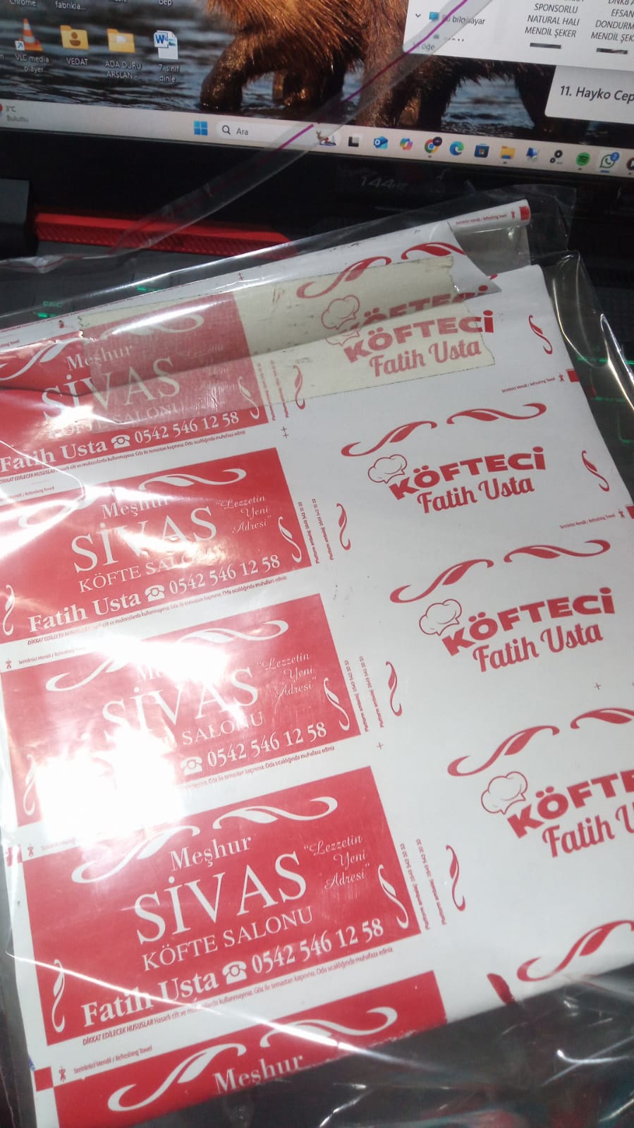  MEŞHUR SİVAS KÖFTE SALONU KÖFTECİ FATİH USTA 